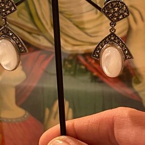 Sterling Marcasite earrings